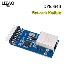 DP83848 Ethernet Network RJ45 Connector Module 10/100 Mb/S Ethernet Physical Transceiver Web Server Module for Arduino