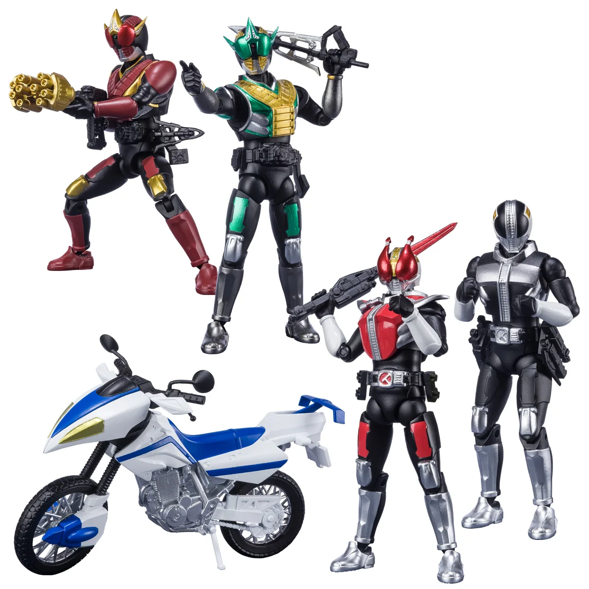 Bandai Box Egg Shodo Palm X Kamen Rider Masked Rider Den-O Kreis Initial Zeronos Action Figure Joint Movable TOYS