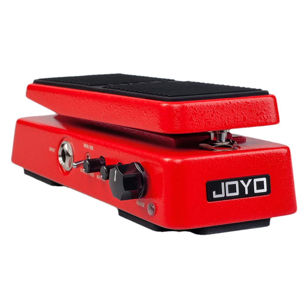 Joyo WAH-II wah pedal multifuncional volume ativo pedal de efeito guitarra WAH-WAH pedal de volume de som para guitarra elétrica baixo