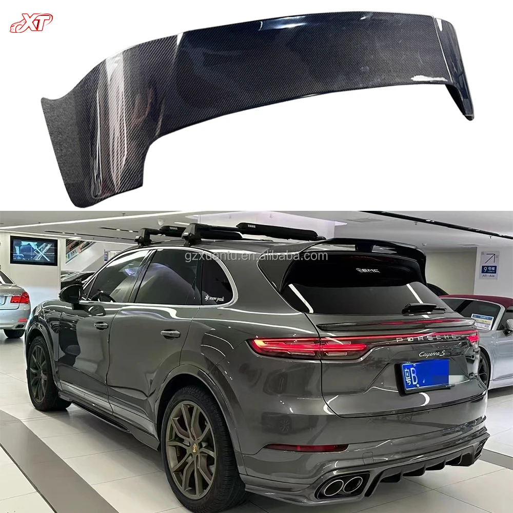 

9Y0 CMST Style Carbon Fiber Tail Wing for Porsche Cayenne Suv Rear Roof Spoiler Trunk Bodykit