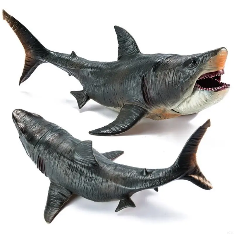 97BC Action Figure Wetenschappelijk Realistisch Oceaan Megalodon Speelgoed voor kinderen en volwassenen Truc Speelgoed met