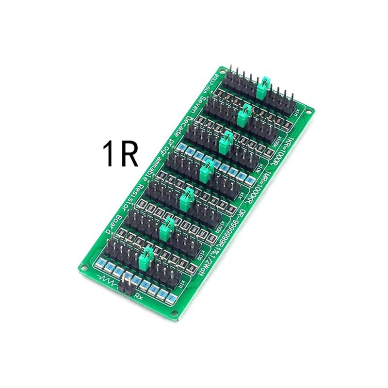 Programmable Eight Decade Resistor Board 0.1-9.9999999MΩ (0-10MS) Step Accuracy 1/2 W SMD Resistance Module 1R