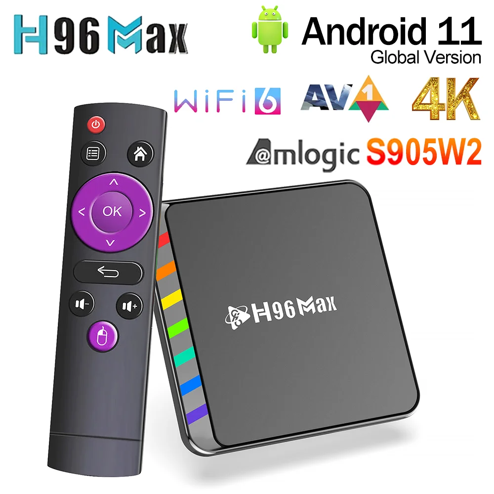 H96 Max W2 Smart Tv…
