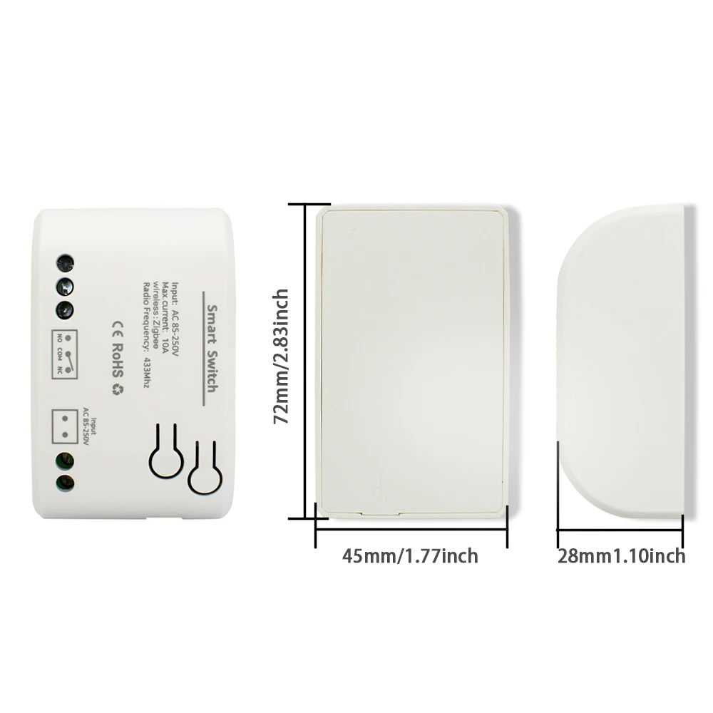 Zigbee-スマートリレーモジュール,1チャンネル,AC, DC, 7-32V, USB, 5V, RF,ワイヤレス,リモートコントロール,スマートホーム,Alexaで動作