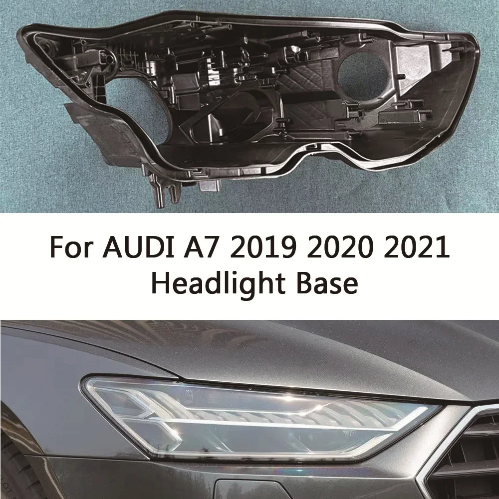 

HTTCY For AUDI A7 2019 2020 2021 Headlight Base Headlamp House Car Rear Base Auto Headlight Back House Headlamp