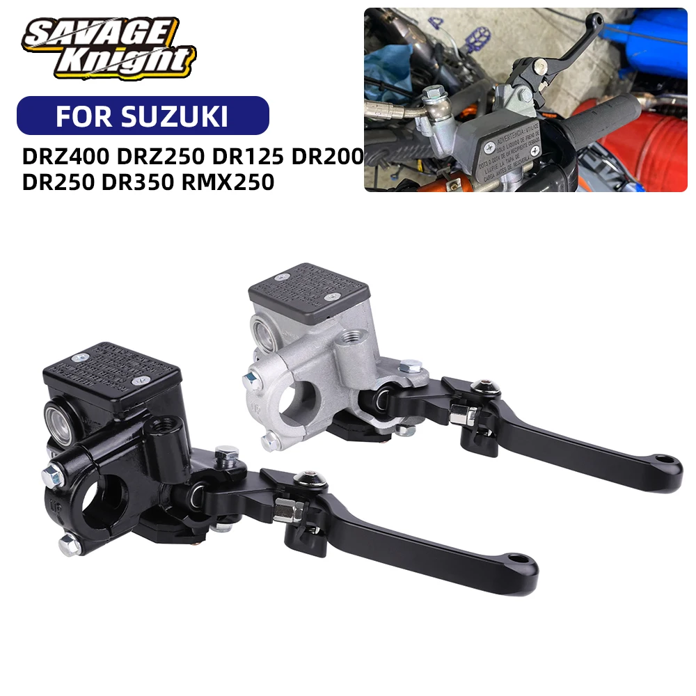 DR-Z 400 DRZ400 Brake Master Cylinder Pump Brake Lever For Suzuki DRZ250 DR125 DR250 DR350 RMX250 DR-Z400 DR-Z250 DR RM-X 250