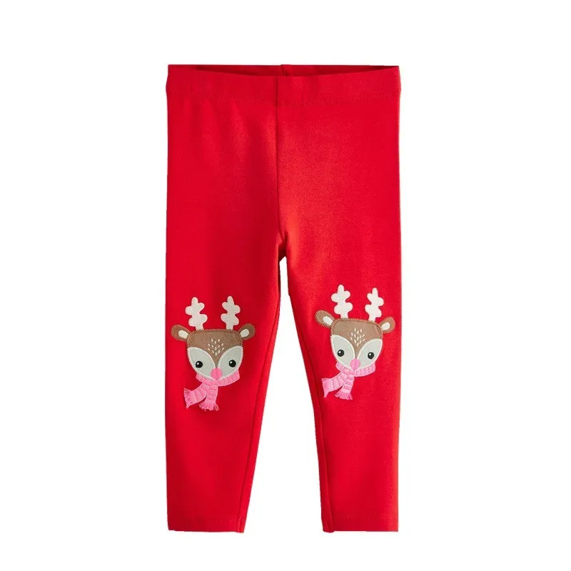 Leggings for Kids Girls Autumn Wind Girls Baby Christmas Elk Bottoming Trousers Outer Wear Dress with Girls Trousers