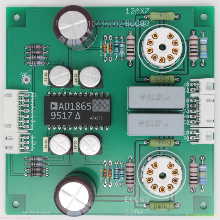 

AD1864 и AD1865 Декодирование желчного пузыря Электронная трубка Преобразование ввода-вывода Ток Напряжение ЦАП Пустая плата Выход лампы вакуумной трубки