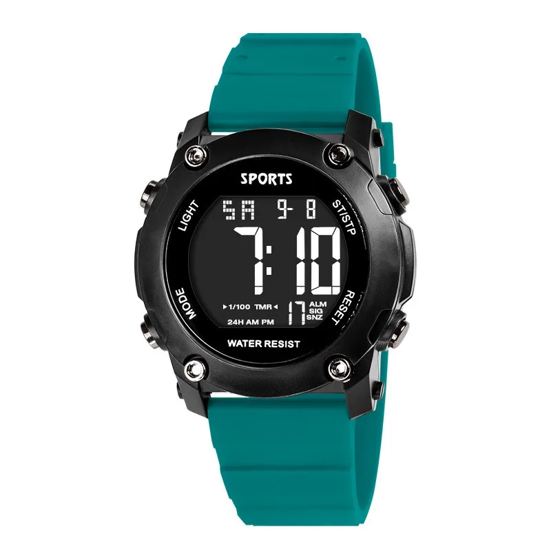 Sports Electronic Watches for Men Kids Boys Waterproof LED Digital Wristwatch Male Alarm clock Multifunction Sports Watch Clock