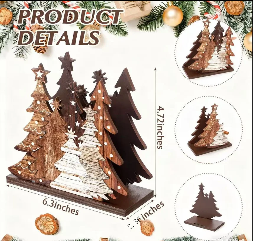 3d Tissue Holder Easy Assembly Tabletop Tissue Dispenser Tissue Base Napkin Holder Solid Wood Wooden Napkin Holder For Dining