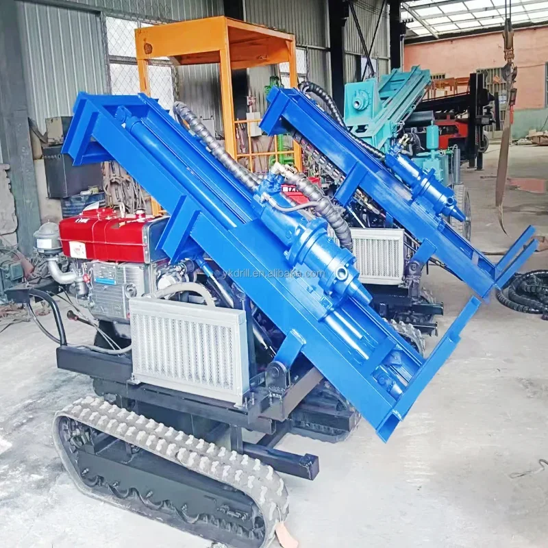 100m Small Portable DTH Water Well Photovoltaic Drilling Rig