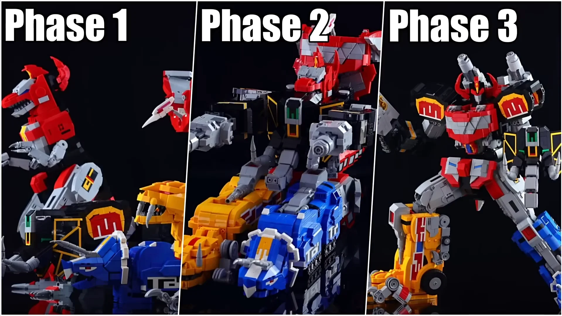 متوفر في المخزون لاكي كات MC-03 MC-03B دينو ميغازورد الوحش لورد ديناصور فرقة صغيرة الحجم الانصهار التحول الانتهاء لعبة مجسمة