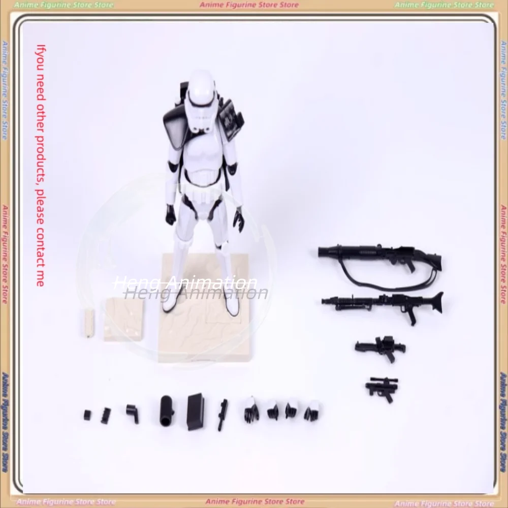 

Atomic Model 1/12 White Soldier Desert Stormtrooper Movable Patchwork Model Ornament Collectible