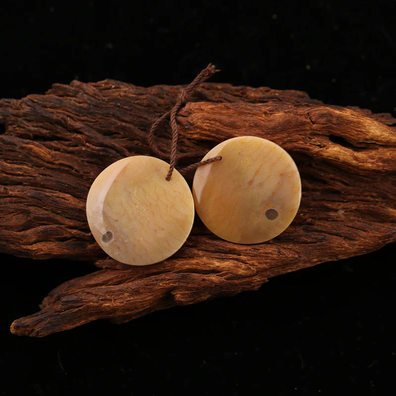 B&F Indonesian Coral  Earring Beads for Jewelry Making, Handmade Natural stones beads, Stones for jewelry Making Supplies