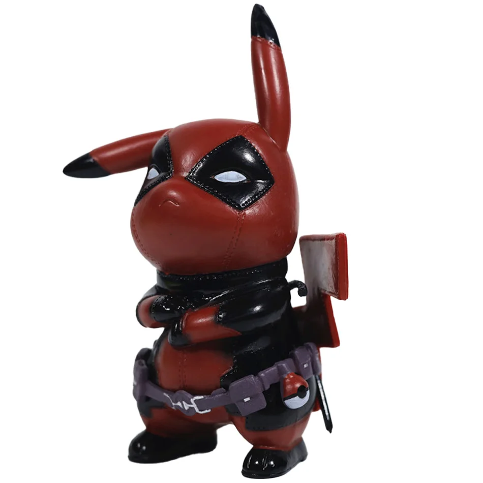 Figura de Pikachu de 12 cm, Figura de Acción de Pikachu, Estatua, Modelo, Decoración de Escritorio, Colección de Muñecos, Juguetes, Regalos de Navidad