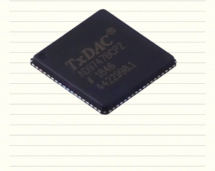 AD9747BCPZ LFCSP-72 Data Converter IC DAC Digital to Analog Converter Chip Brand New Original 250 MSPS Dual Channel Digital to A