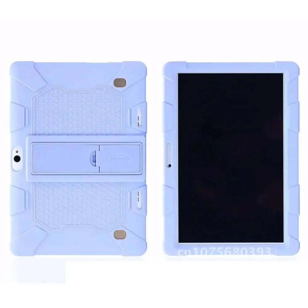 

Silicone Case Cover Universal For 10 10.1 Inch Android Tablet PC Shockproof Solid Back Cover Protective Shell пенал Dropshiping