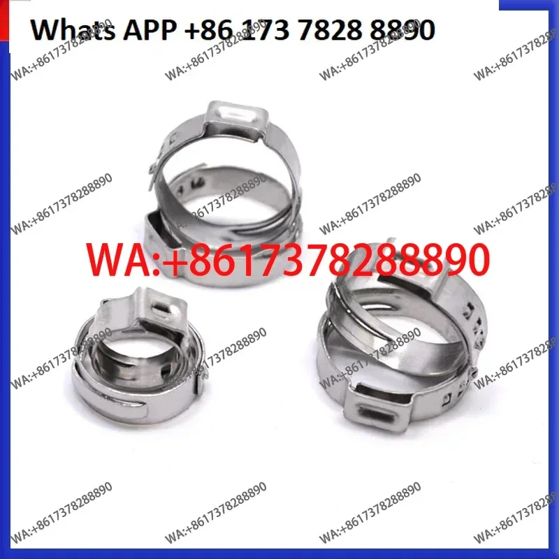 Draft beer machine clamp clasp 145 wine pipe 128 trachea 133 special 304 stainless steel food grade