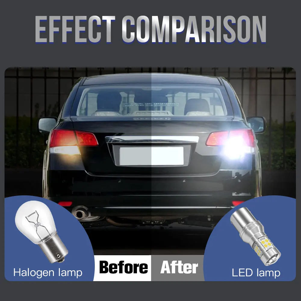 2pcs LED Backup Light Reverse Lamp Blub Canbus Accessories For Nissan Armada 2005-2019 2007 2008 2009 2010 2011 2012 2013 2014