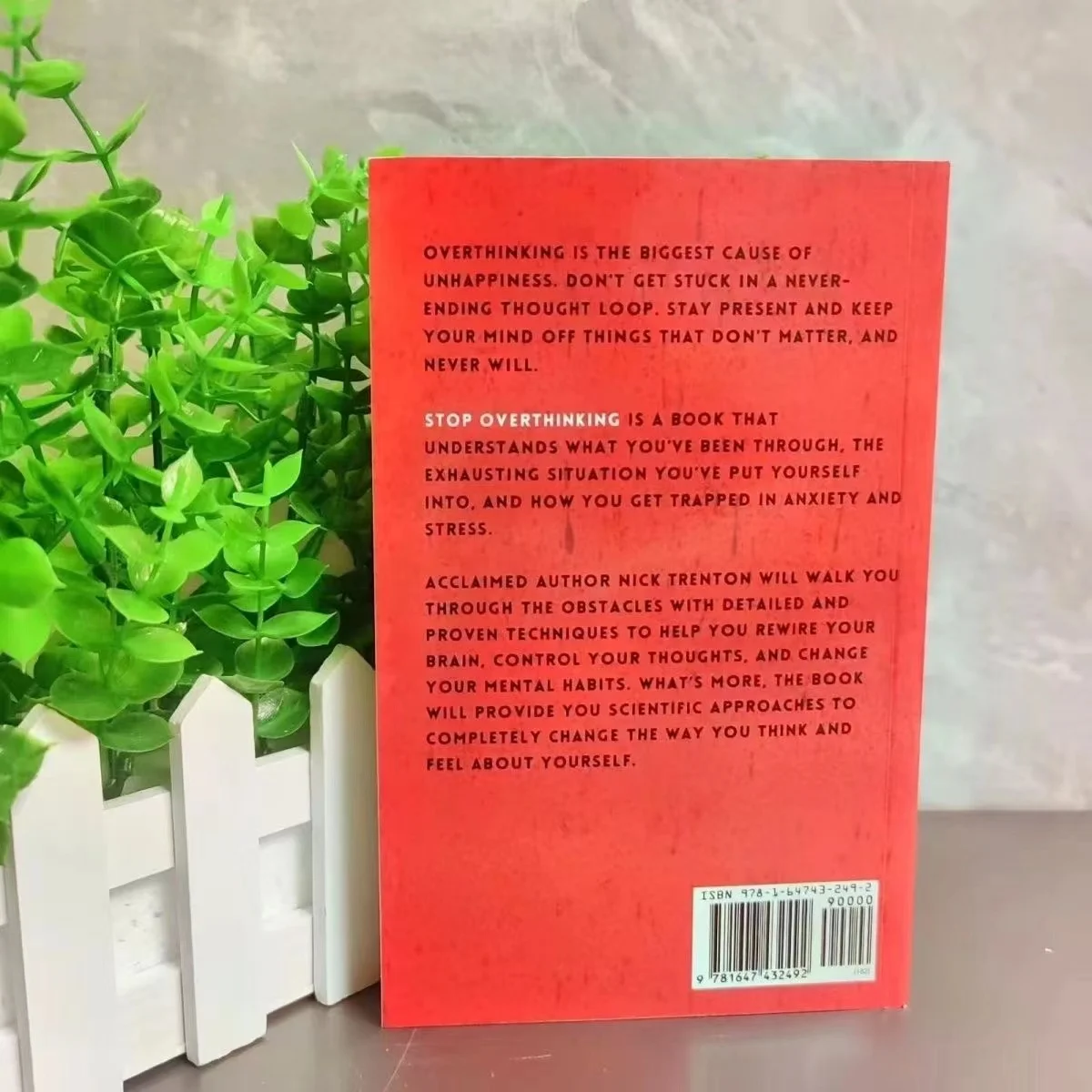 Stop Overthinking: 7 Techniques to Silence Your Thoughts, Anxiety Relief & Find Inner Peace - English Paperback Self Help Book
