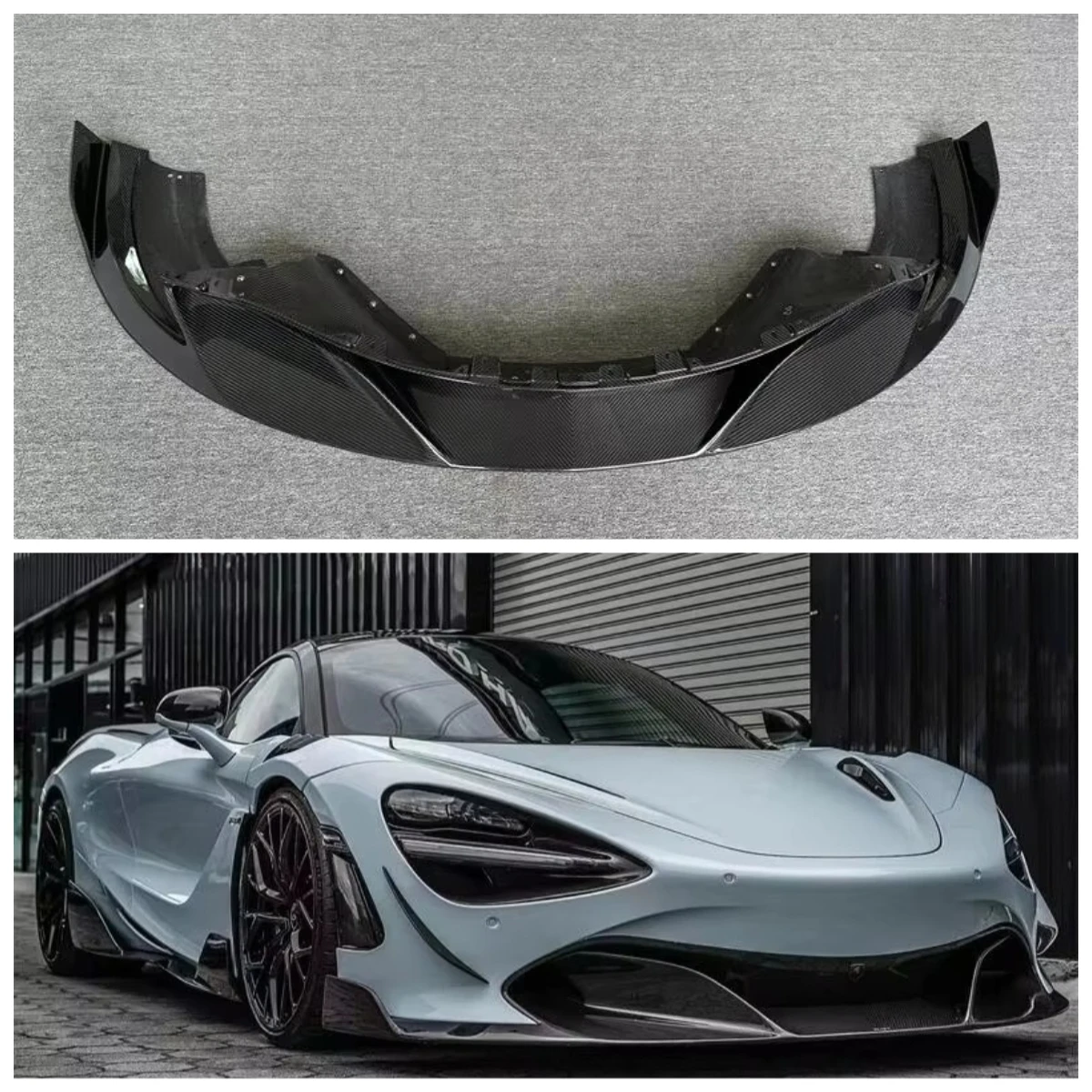 RYFT Style  Carbon Fiber Front Lip for Mclaren 720S Body Kit