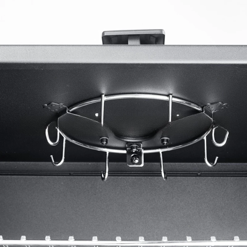 مدخن غاز خارجي من الفولاذ المقاوم للصدأ للشواء، فرن خزانة مدخنة، موقد اللحوم المدخنة، مادة مدخنة