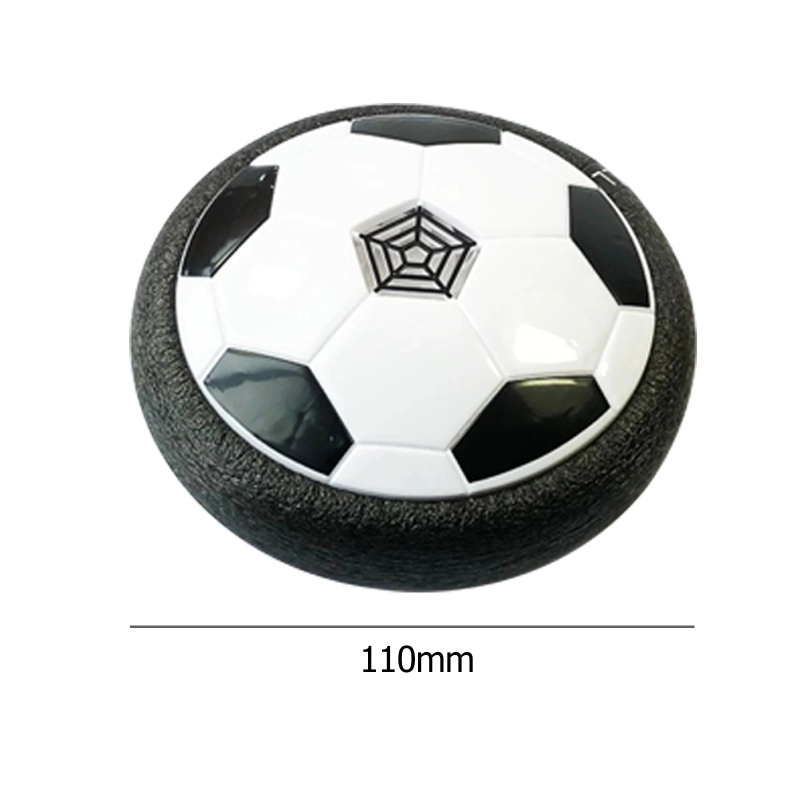Levitate Soccer Ball Air Cushion Plastic with LED Light Hover Soccer Ball Toys Safety Battery Powered for Children Birthday Gift