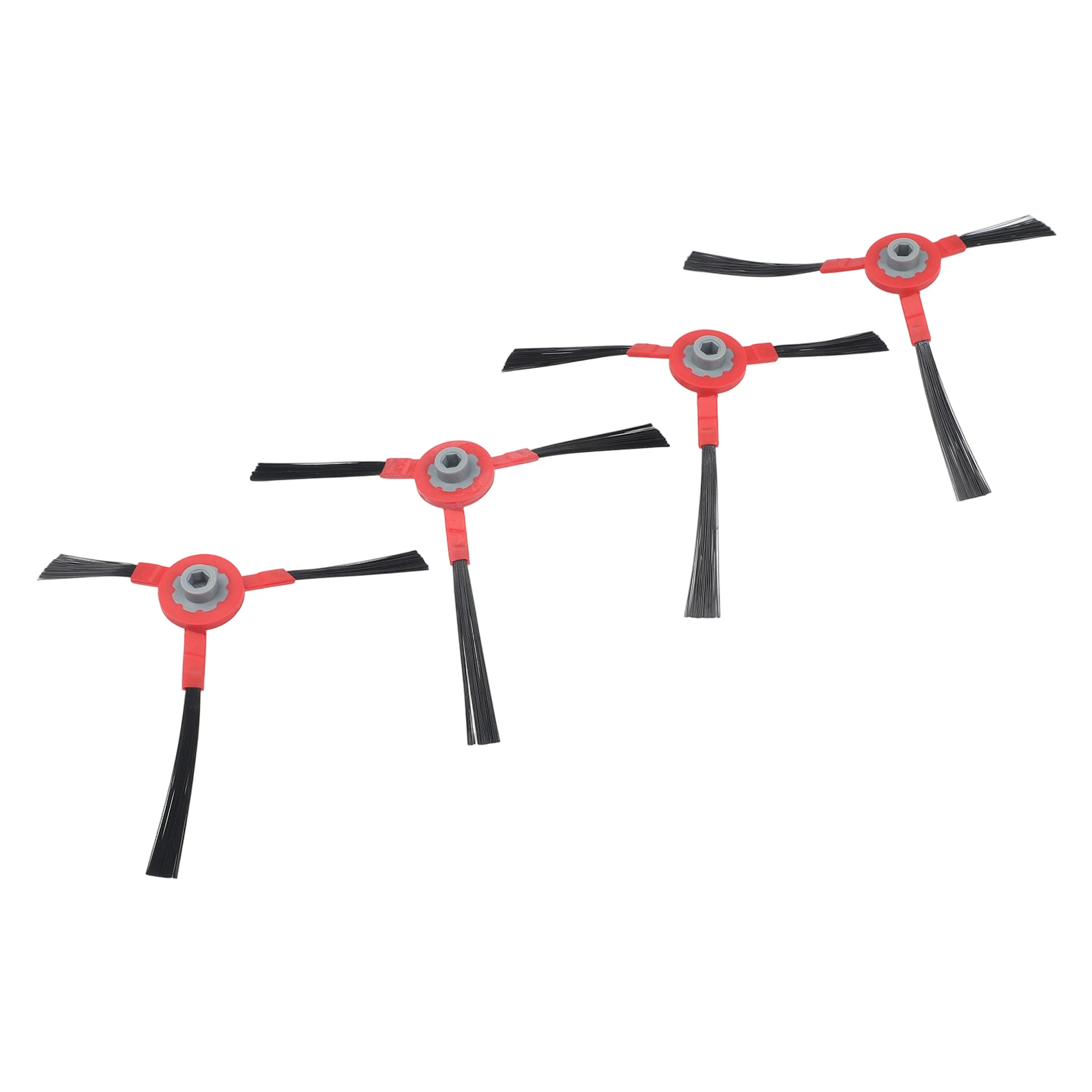4 Replacement Side Brushes Designed Specifically for Haier HSR Robotic Vacuum Cleaner for Consistent Performance