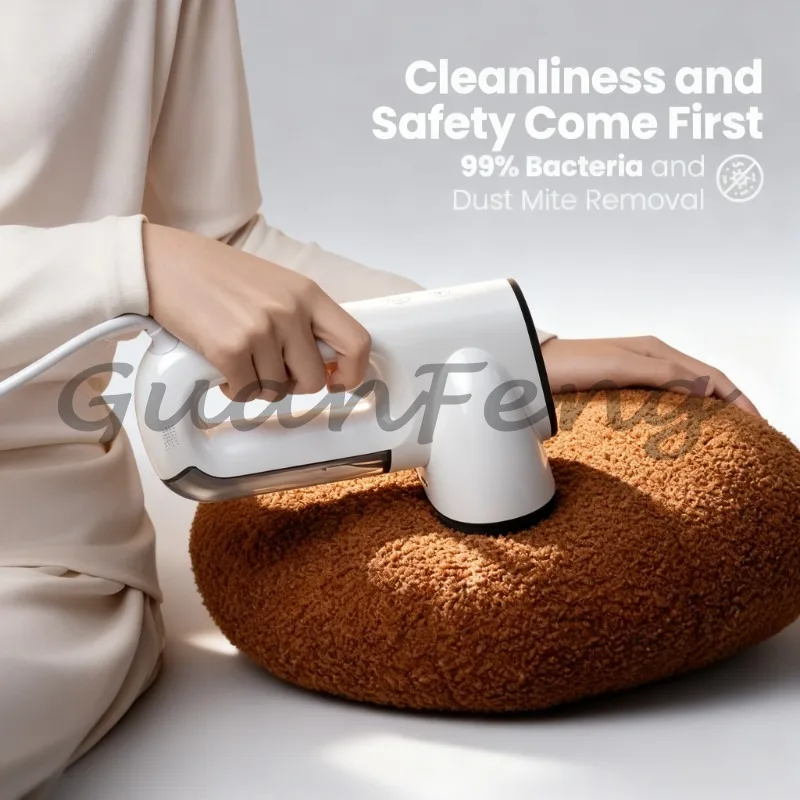 Mite Removal Self-Suction Vacuum Steam Iron, Portable Garment Steamer for Clothes Wrinkle Removing