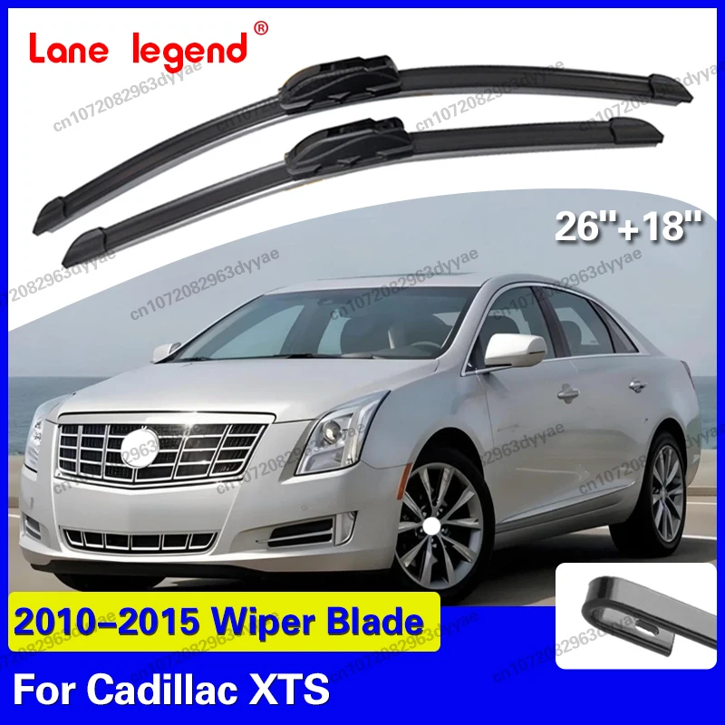

Double Rubber Car Wiper for Cadillac XTS 2010-2015 Front Wipers Blades Brushes Cutter Accessorie Windscreen Wiper 26"+18"
