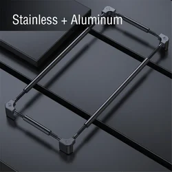 For Nothing Phone 2 Metal Bumper Case Luxury Stainless Metal Bumper Case Shockproof Universal Cover For Nothing Phone 1 2a Case