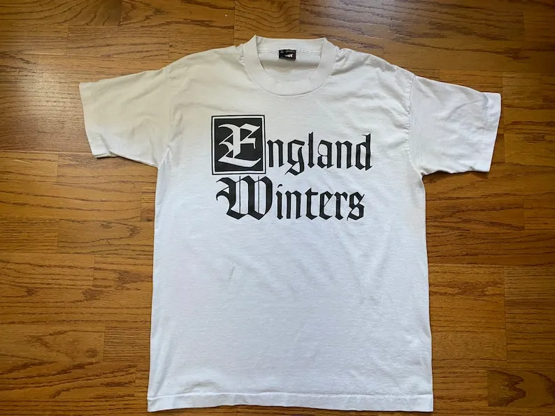 Vintage 90s England Winters T Shirt