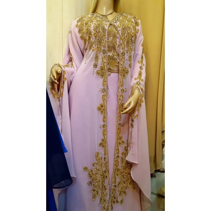 Chaqueta interior de vestido de dos Piscis especial de Año Nuevo, caftán marroquí de Dubái, Abaya