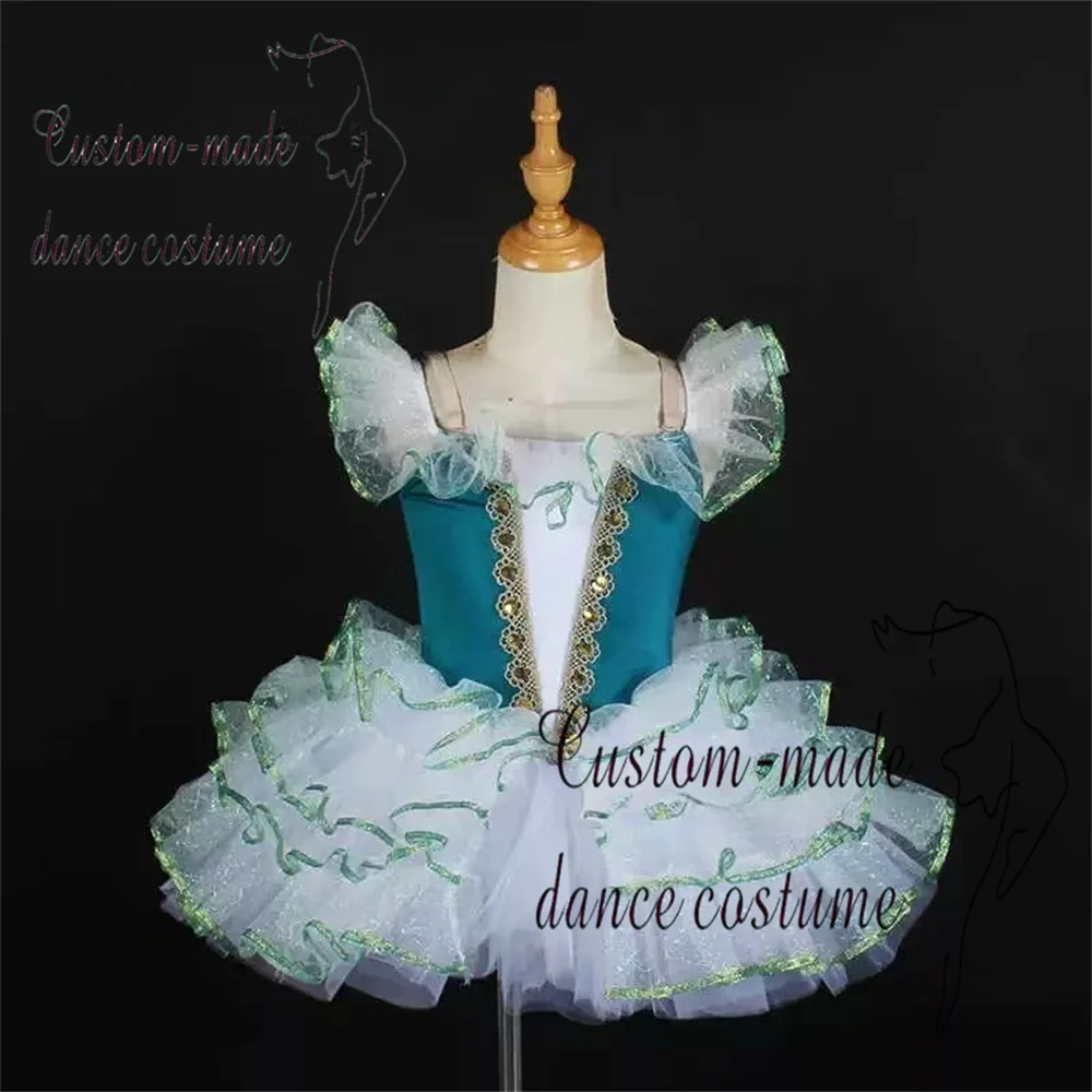 

Детская пышная юбка, костюм для выступлений, милое платье принцессы, наряд для хора