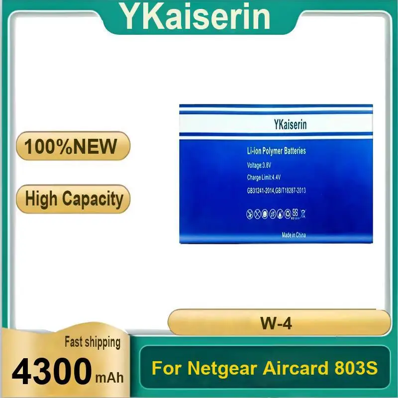 

Для Netgear Aircard 803S W-4 износостойкий аккумулятор маршрутизатора 4300 мАч быстрая зарядка
