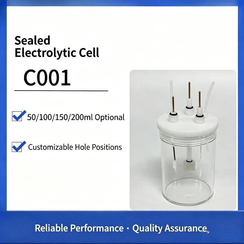 C001 Electrolytic Cell, Electrochemical Catalyst Test Cell for Water Electrolysis Research
