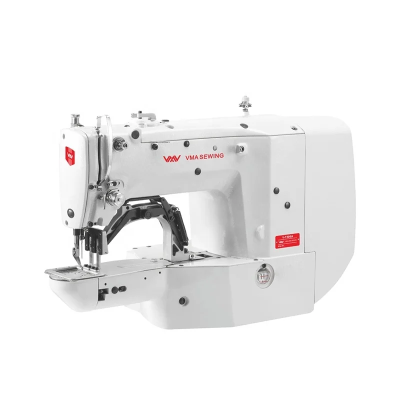 

VMA High Quality 6*4cm Small Programmable Bar Tacking Interlock Industrial Sewing Machine