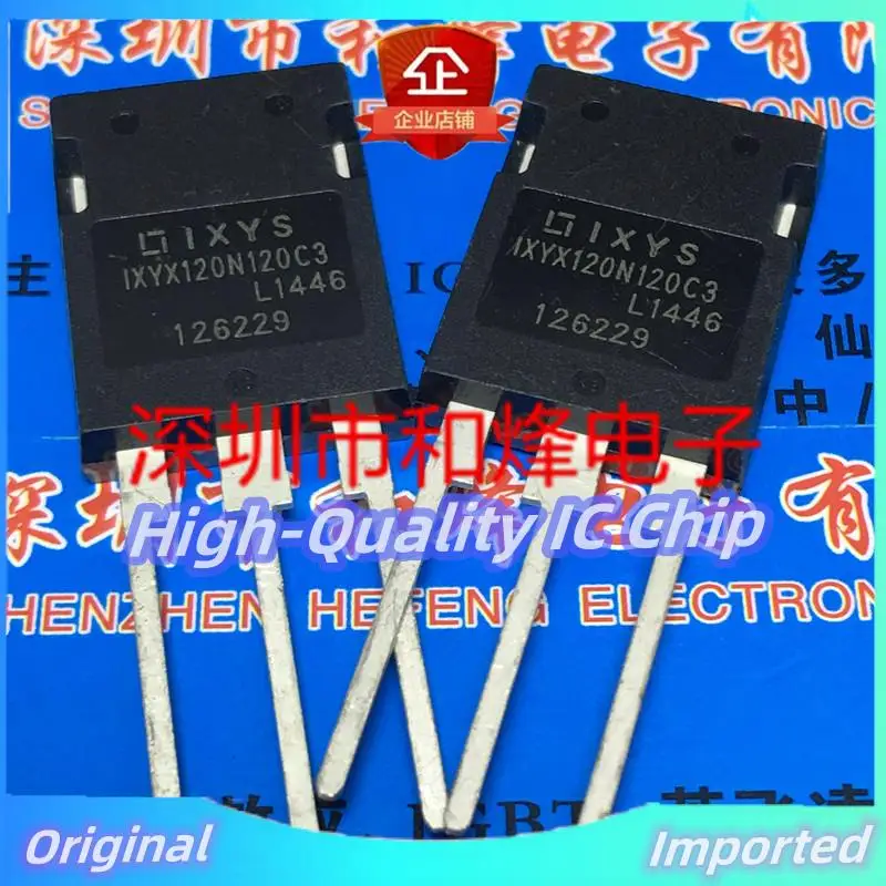 10PCS-30PCS  IXYX120N120C3   TO-247  1200V 120A   Imported Original  Best Quality