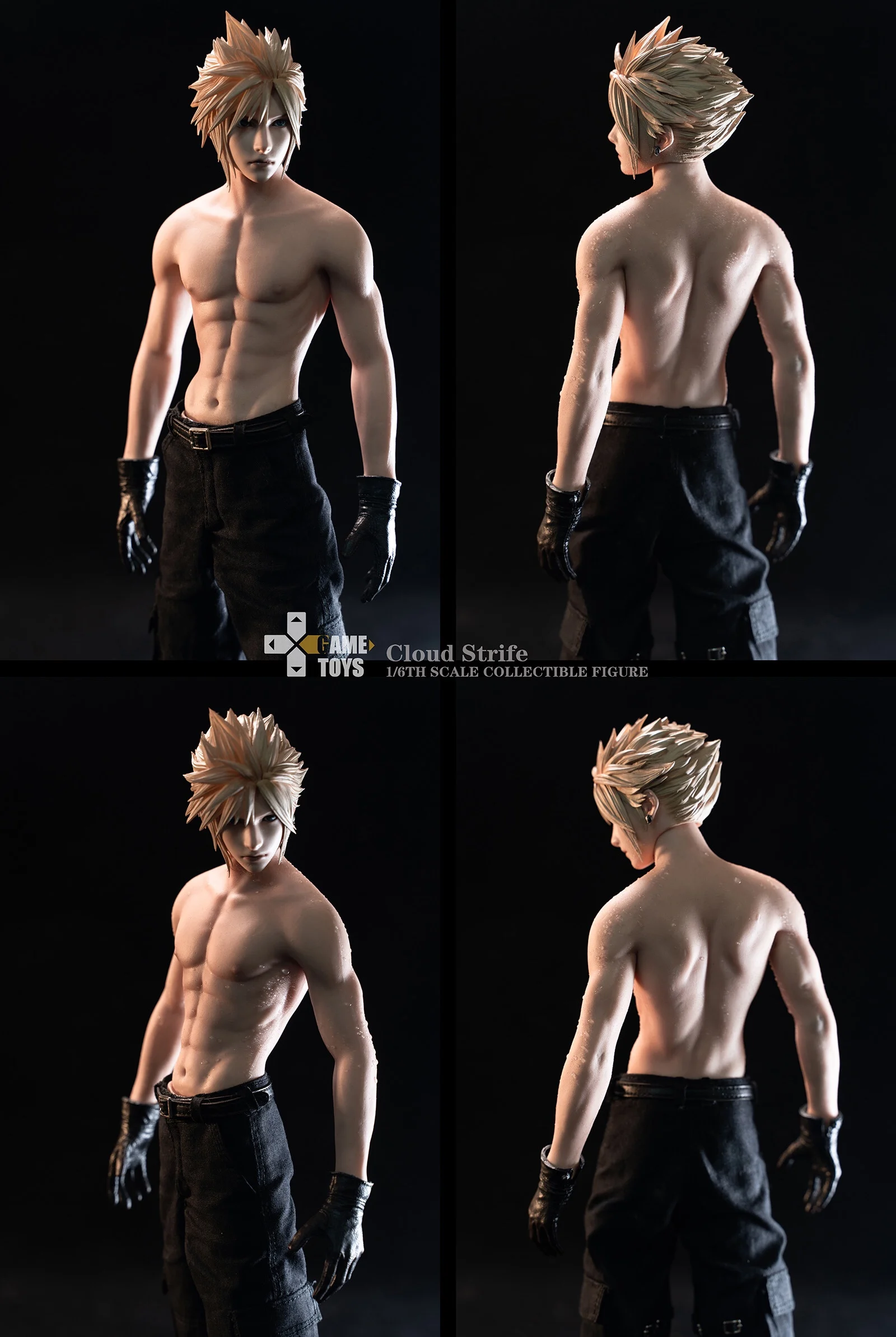 Original FF7 AC Game toys GT-006A 1/6 Cloud Strife 1/6 Action