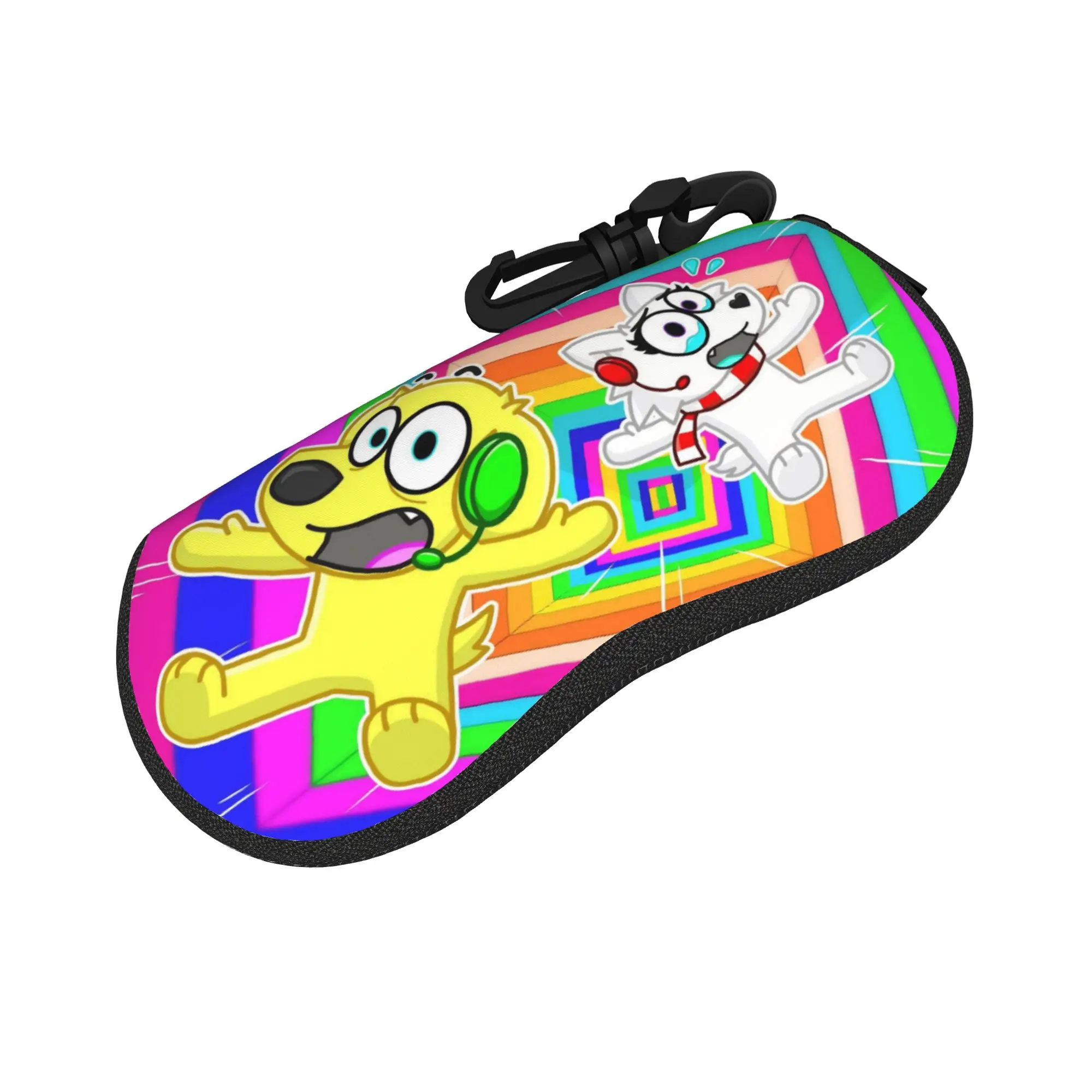 Tylers and Snowis Merch Glasses Case for Girl Boy Convenient Zipper  Sunglasses Storage Box Anti-Pressure Eyewear Container