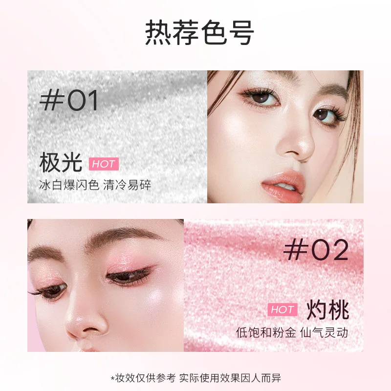 RMT Multi-Effekt All-in-One Illuminating Jelly Eyeshadow Stick Highlighter Stick Lippenpflege Voll und Langanhaltend Wasser-Glanz Multi