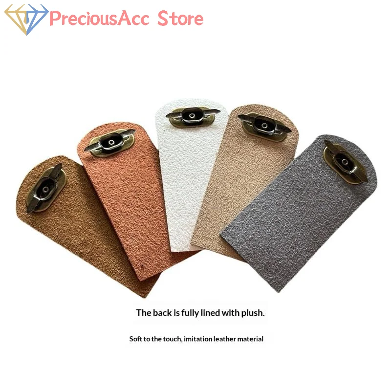 DIY Leather Snap Closure Buckle Sew On Fastener for Crochet Handbags Purse Flap Repair Bag Making Craft Accessories