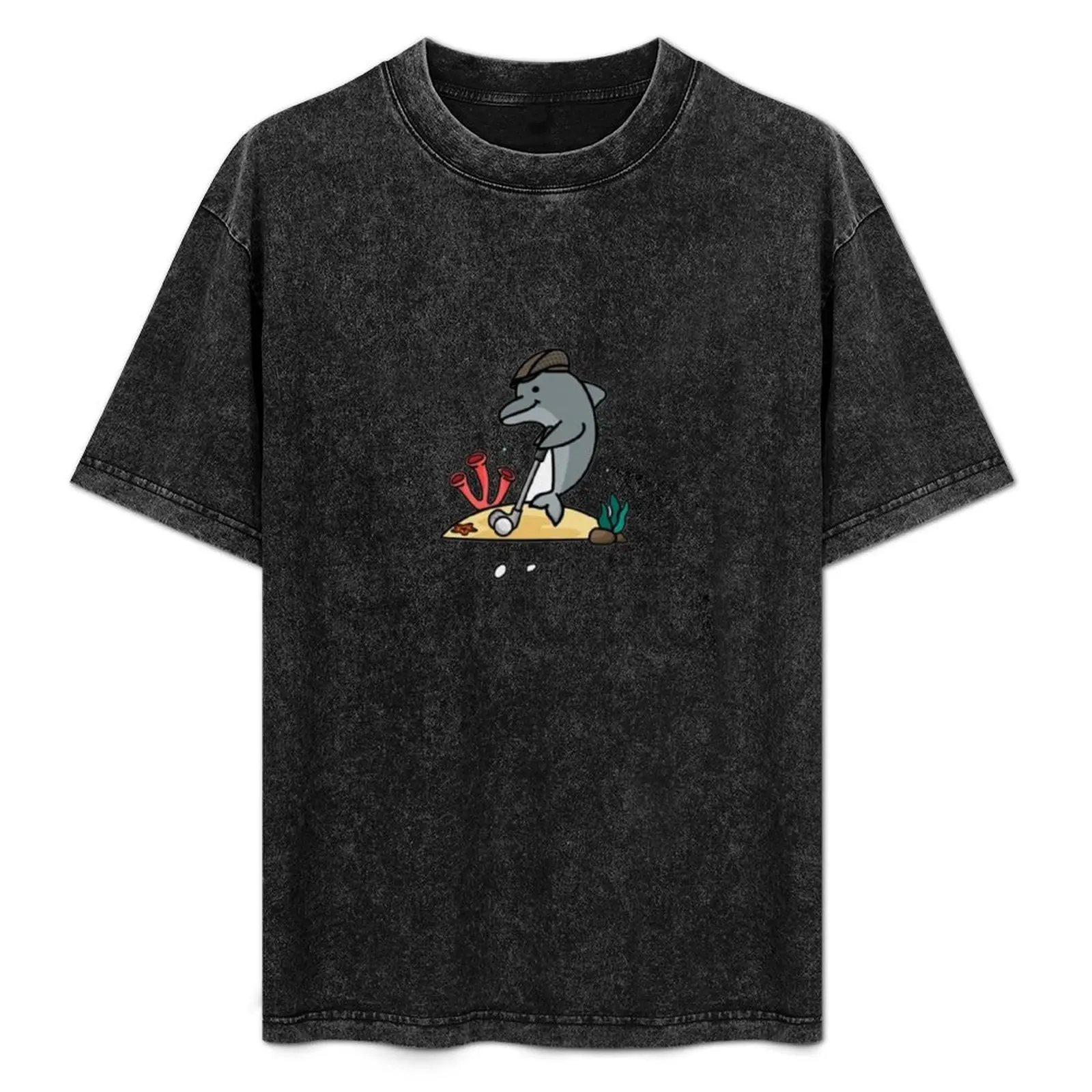 

GOLPHIN T-Shirt Plus Size Basic Cotton T-Shirt