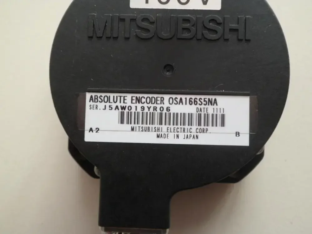 100% اختبار موافق Mitsu-bishi cnc التشفير الدوار OSA166S5NA لمركز آلة الطحن #3