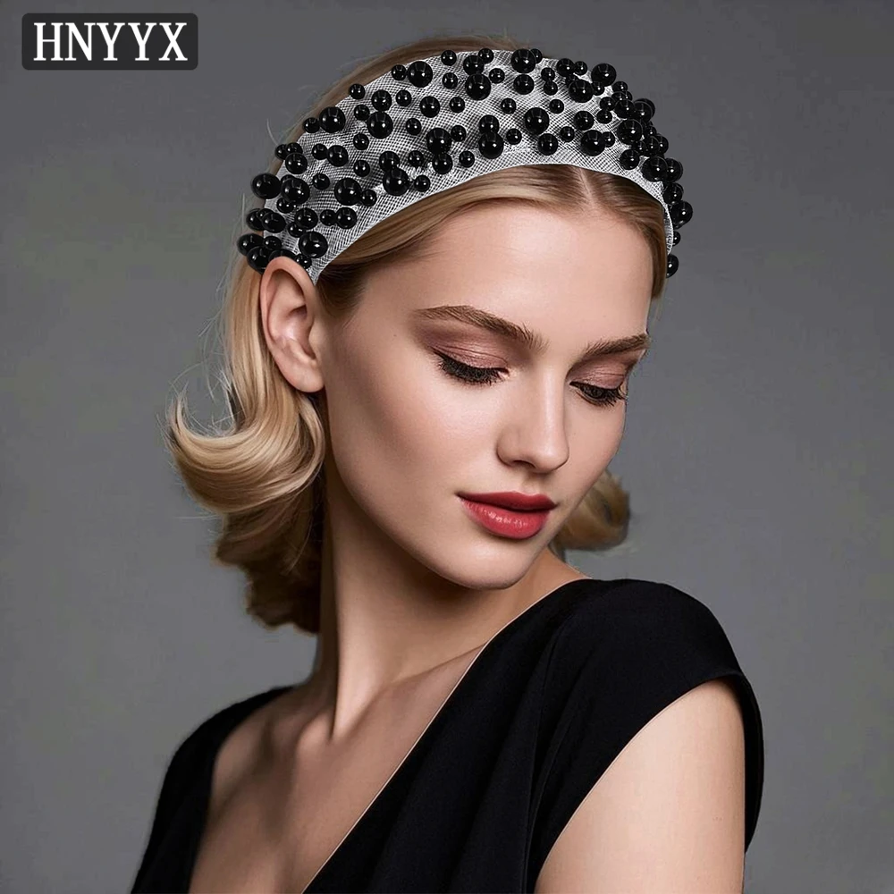 YouLaPan الزفاف لؤلؤ الزفاف عقال اليدوية رائعة السيدات مأدبة الرقص حفلة كل يوم أنيقة إكسسوارات الشعر YXA296 #4