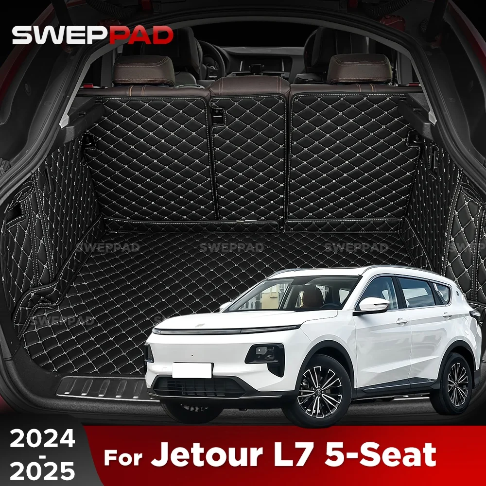 For Jetour L7 5-Seat 2024 2025 Auto Full Coverage Trunk Mats Car Protective Pad Cargo Liner Interior Accessories