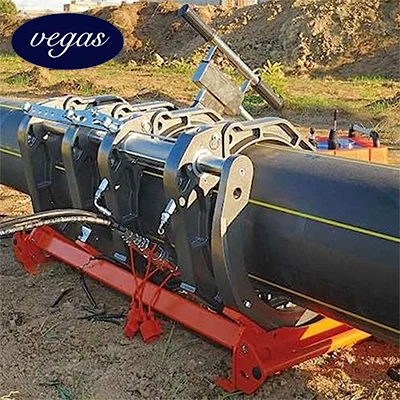 آلة لحام الأنابيب HDPE الانصهار المؤخرة الهيدروليكية 315 مم