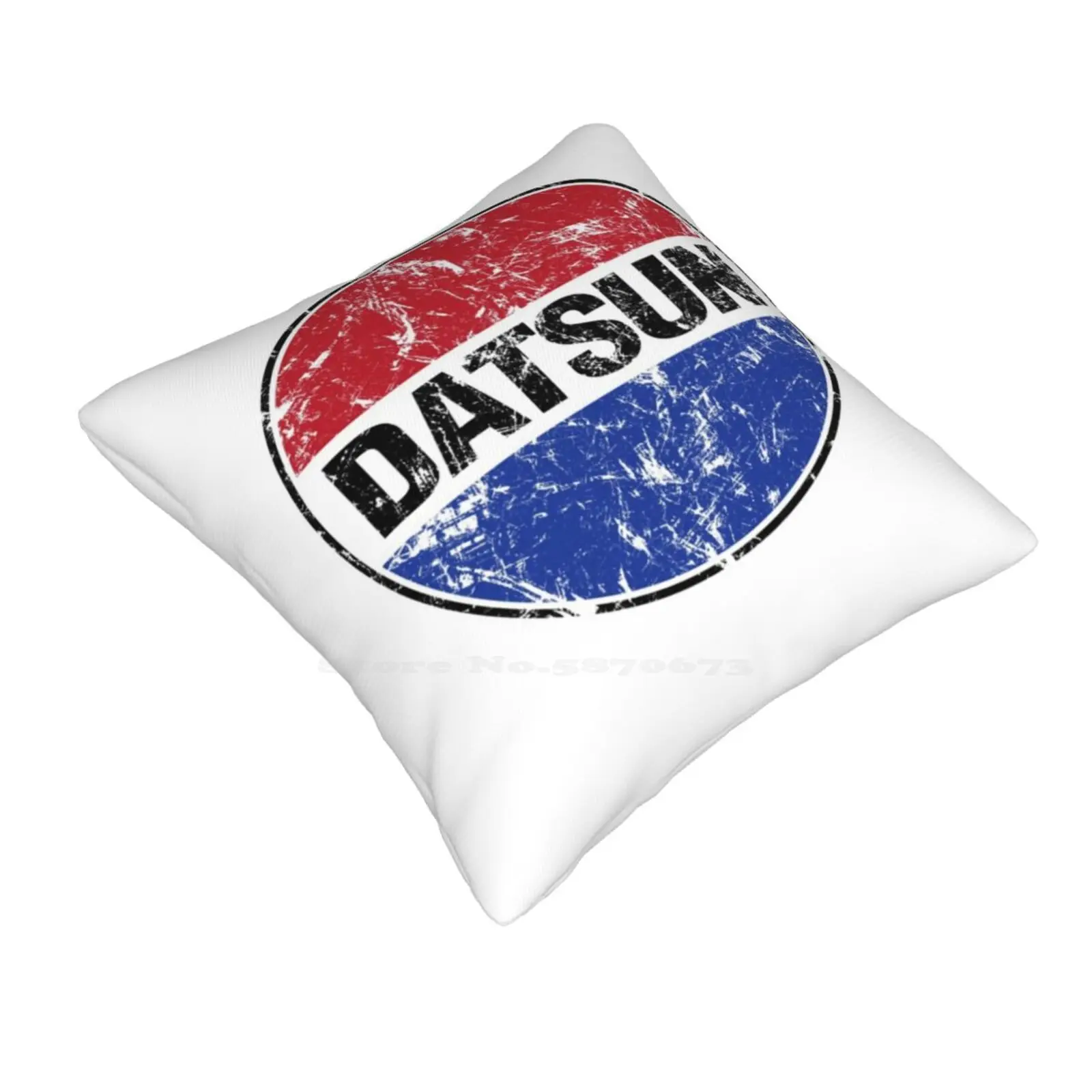 Datsun Logo Bedroom Office Hug Pillowcase Datsun Car Motor Emblem 510 610 240Z Skyline