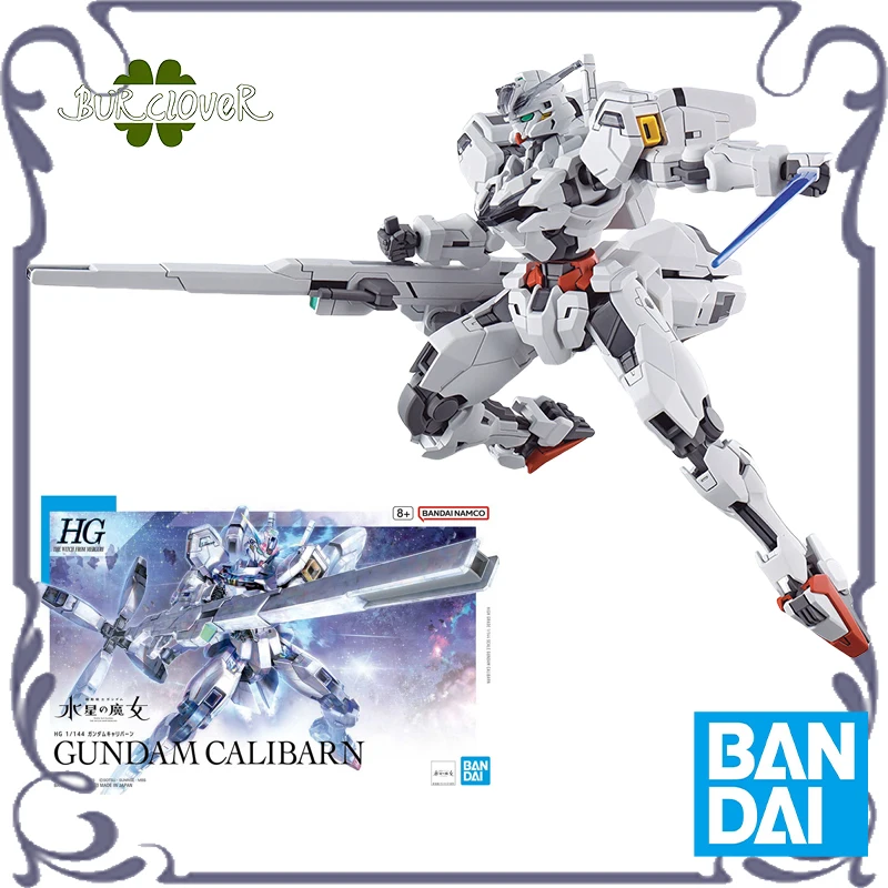 

Bandai Original GUNDAM HG 1/144 Series CALIBARN Anime Action Figure Assembly Model Toys Collectible Model Ornaments Gifts