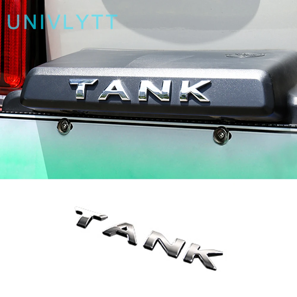 

Для Great Wall Tank 500 задний номерной знак с буквой, эмблема автомобиля, наклейка, эмблема задней двери, внешнее украшение автомобиля, специальное украшение